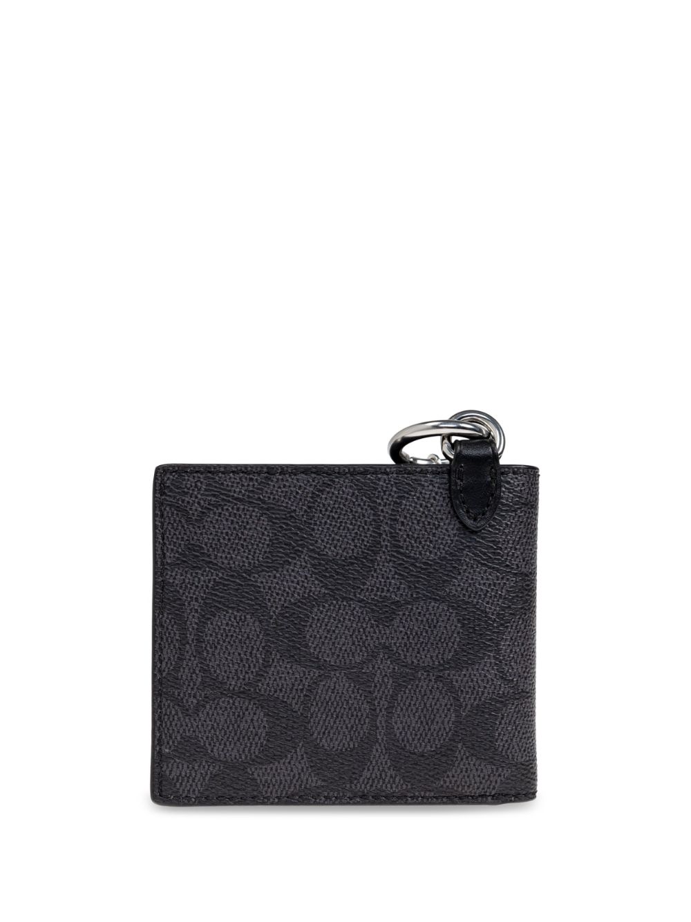 Coach monogram bi-fold wallet - Grijs