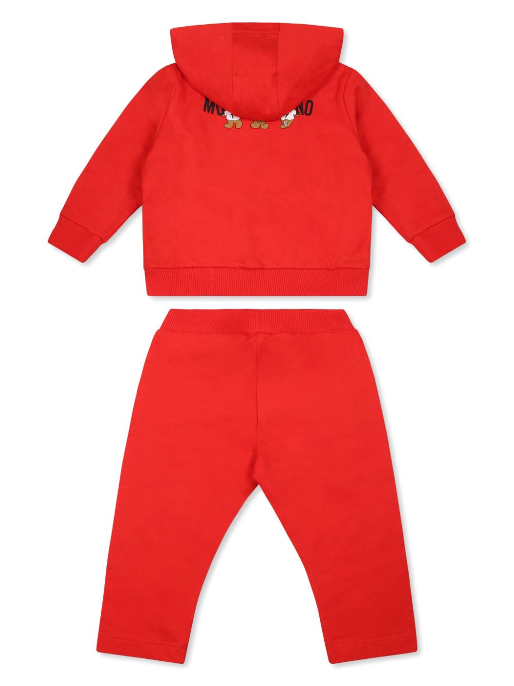 Moschino Kids logo-print tracksuit - Rood