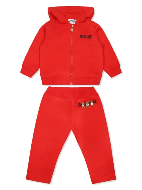 Moschino Kids logo-print tracksuit 