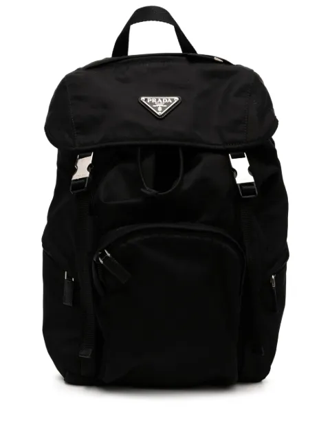 Prada Pre-Owned sac à dos à patch logo