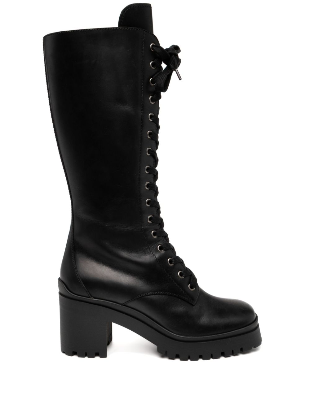 Miu Miu Pre-Owned leather boots – Black