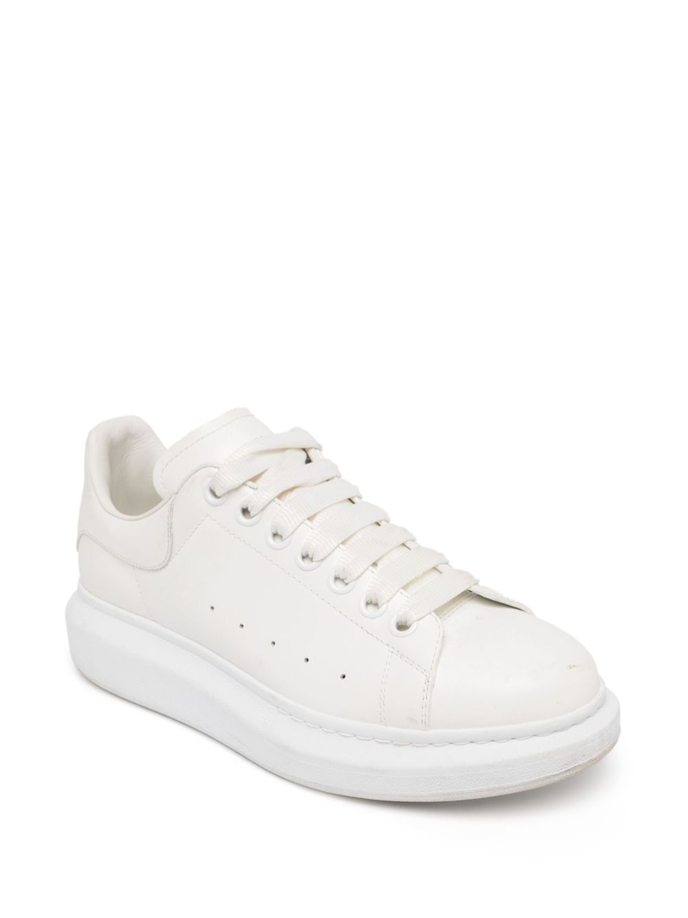 Alexander McQueen Pre-Owned lace up sneaker - White