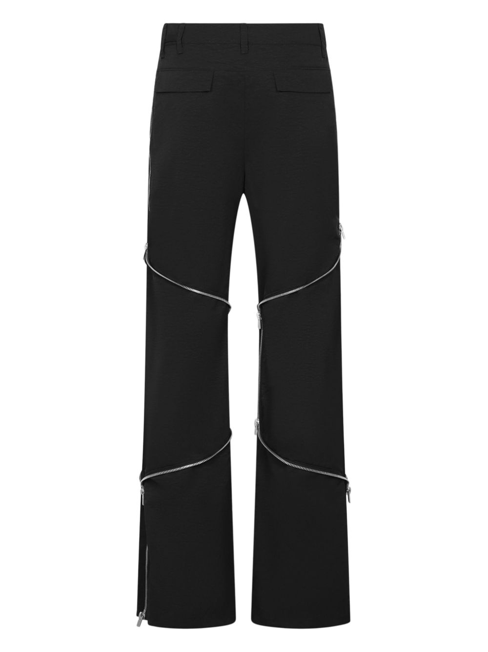 HELIOT EMIL Phyllotaxis trousers - Zwart