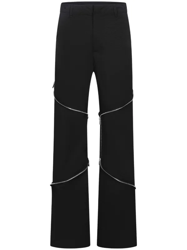 HELIOT EMIL Phyllotaxis パンツ | ブラック | FARFETCH JP