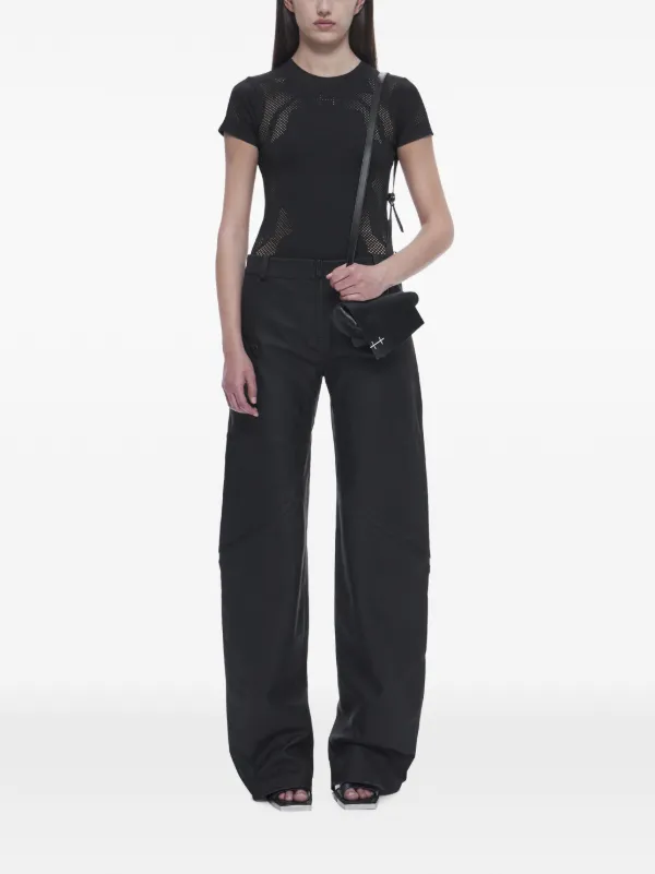 【関税込み】HELIOT EMIL ブラック Intine Tシャツ HELIOT EMIL Intine T-shirt | Black | FARFETCH BH