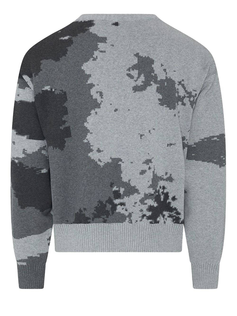 HELIOT EMIL artwork-jacquard sweatshirt - Grijs