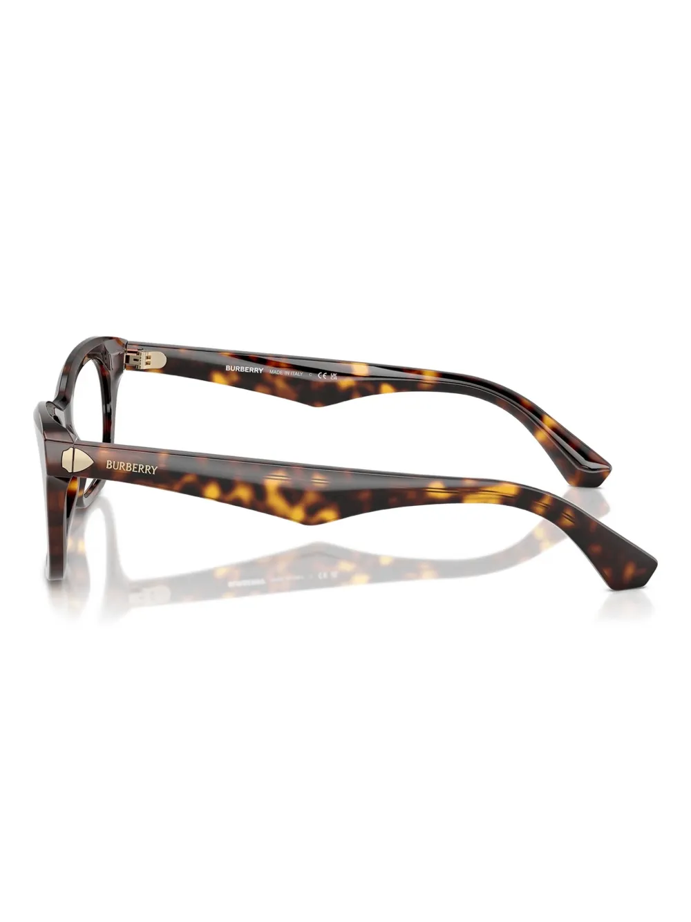 Burberry Eyewear Bril met vierkant montuur Bruin