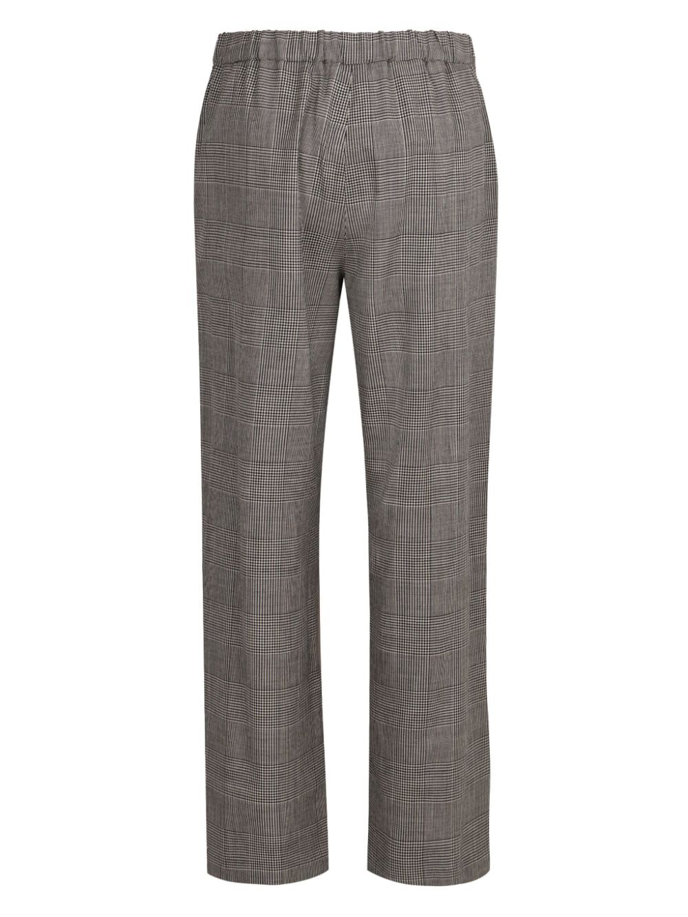 'S Max Mara Geruite broek - Grijs