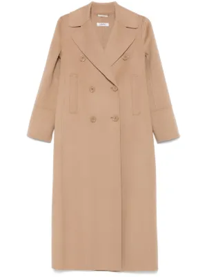 S Max Mara ライトグレーベージュロングコートM〜Lサイズ 美品 S Max Mara ライトグレーベージュロングコートM〜Lサイズ 美品