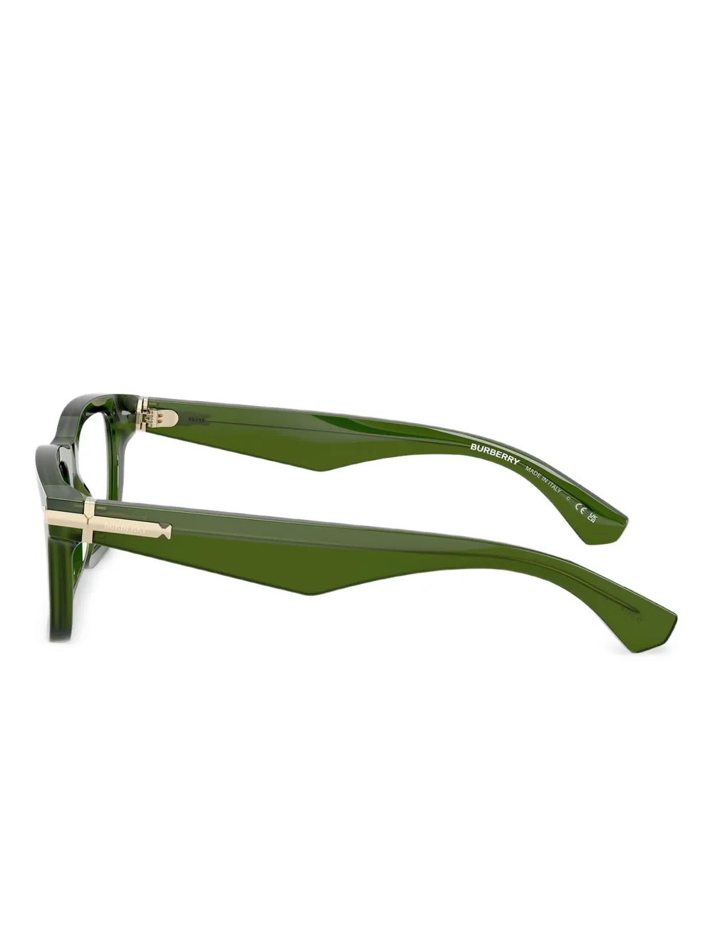 Burberry Eyewear BE2419 bril met rechthoekig montuur van acetaat Groen