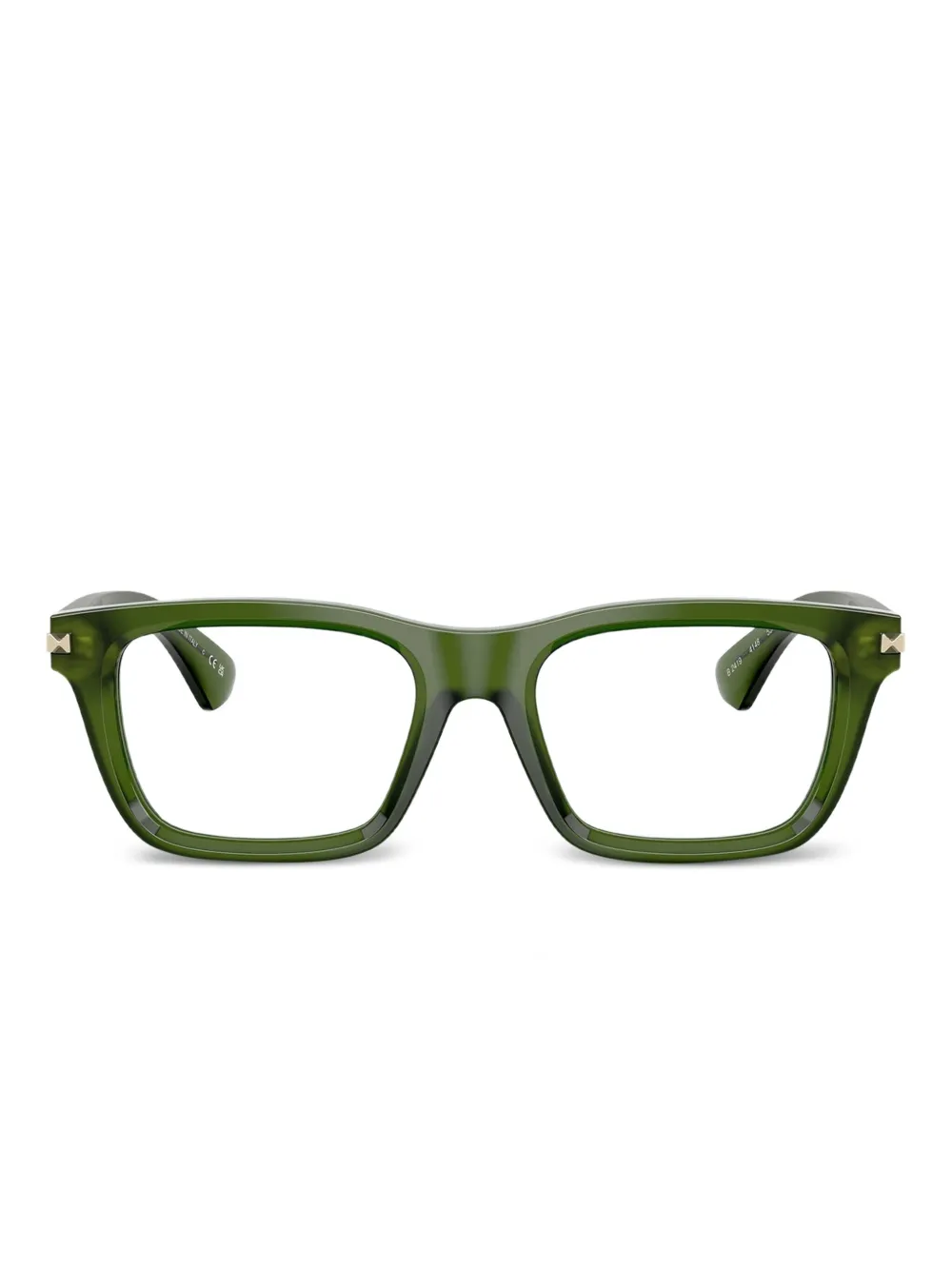 Burberry Eyewear BE2419 rectangle acetate frames | Green | Image 1