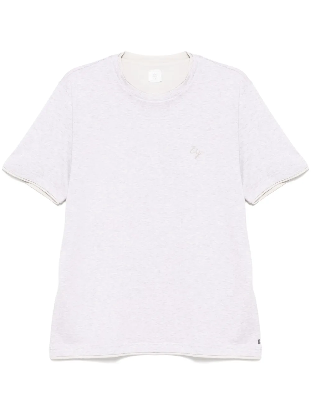 Eleventy playera con logo bordado | gris | Image 1