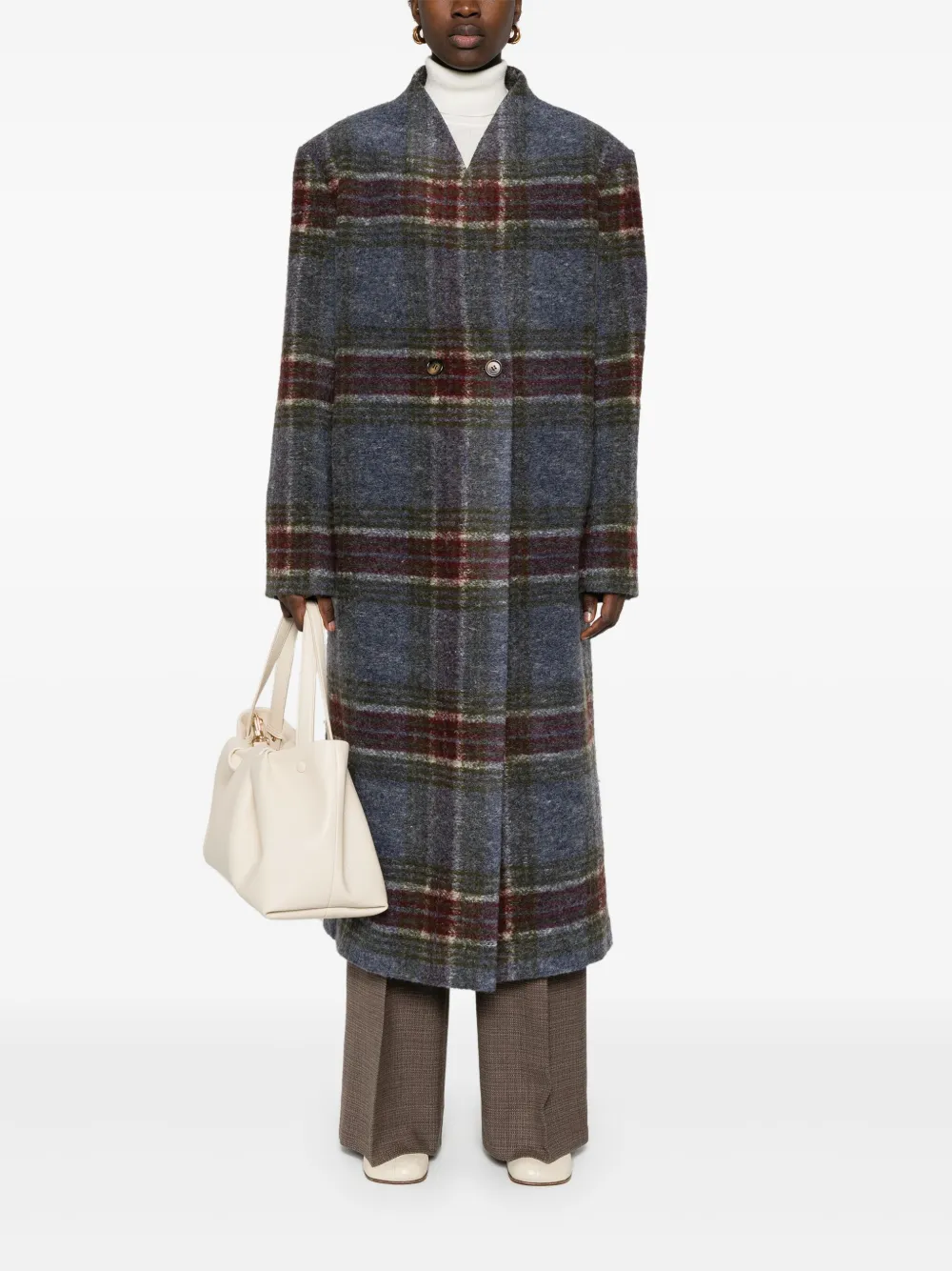 A.M.G. checked coat | Double Breasted & Peacoats | Image 2