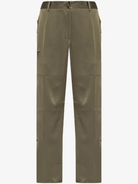 Helmut Lang satin straight-leg trousers