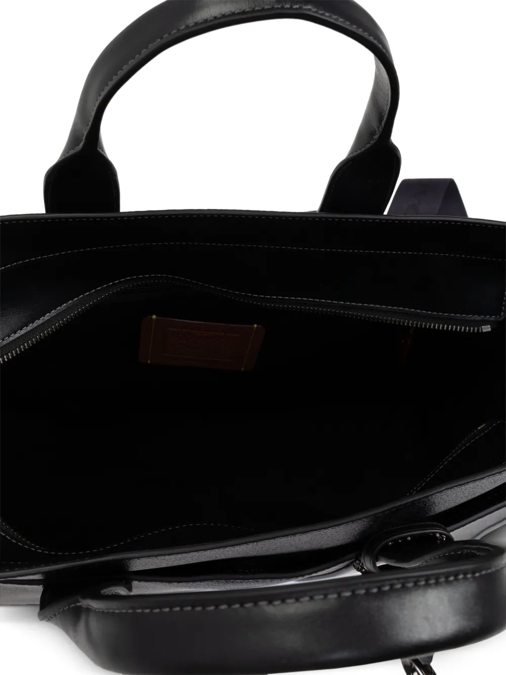 Coach Shopper met monogram Grijs