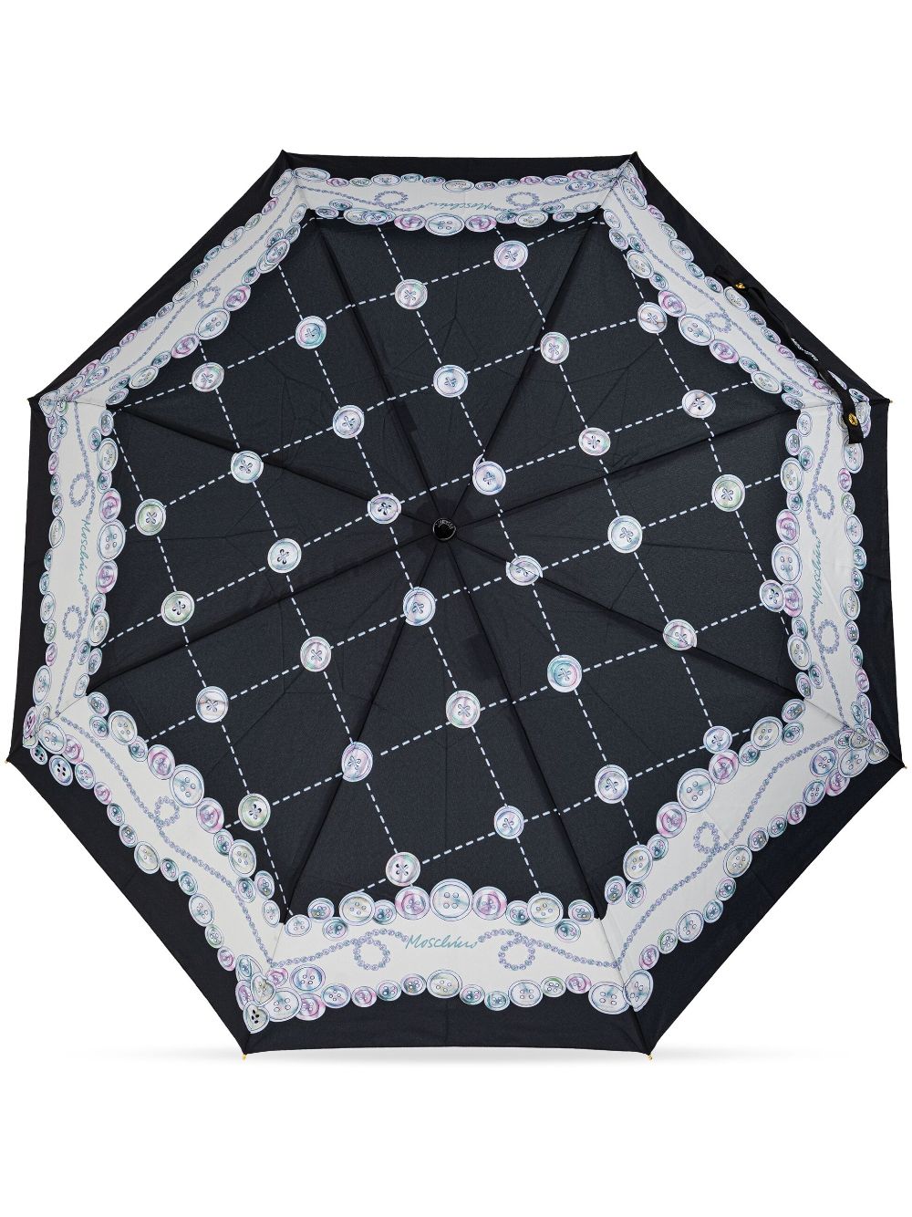 button-print umbrella