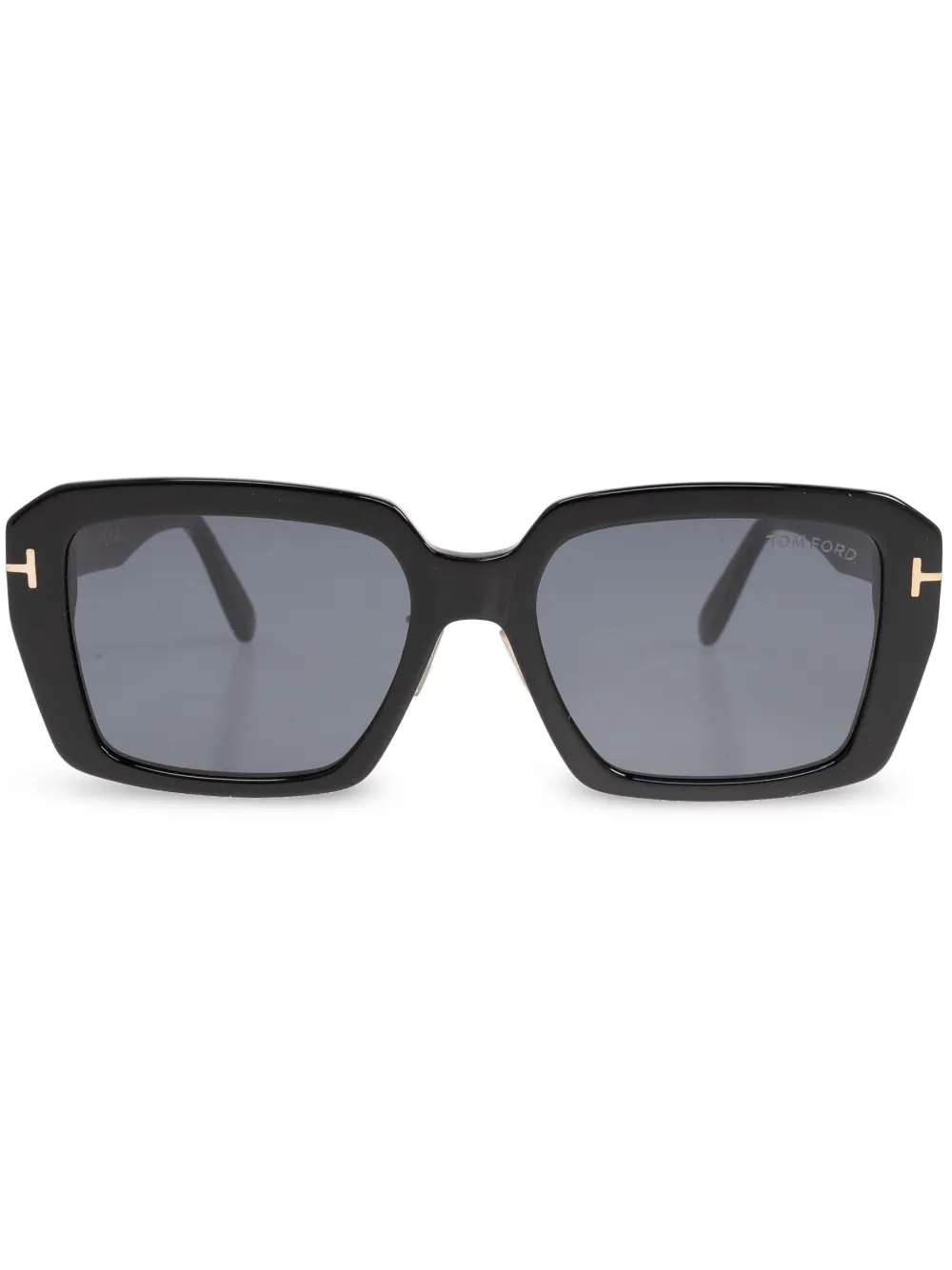 TOM FORD Eyewear Zonnebril met vierkant montuur Zwart