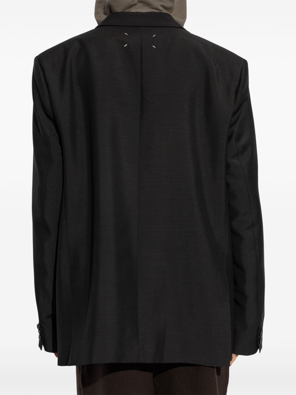 Maison Margiela Wollen blazer Zwart