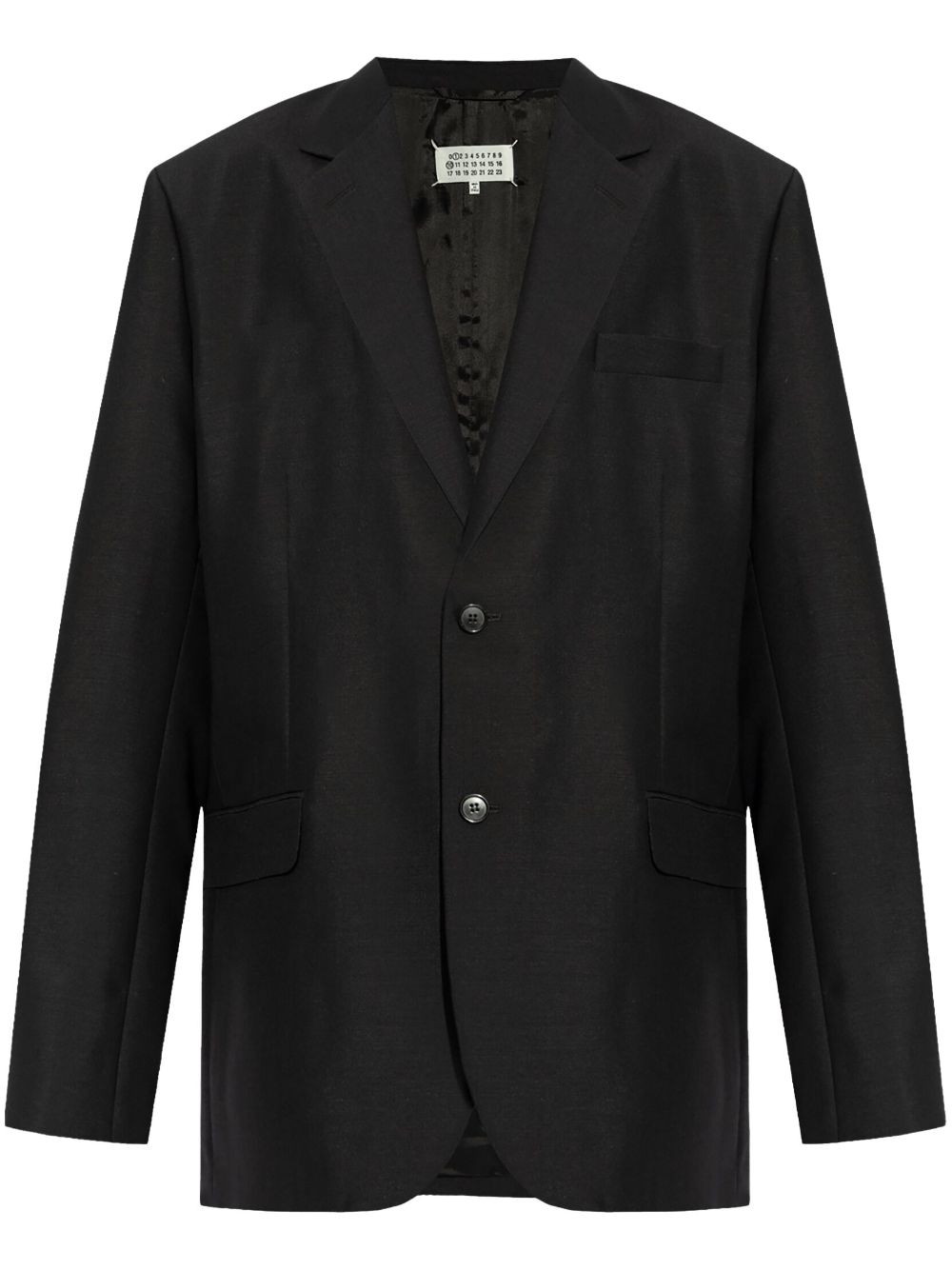 Maison Margiela Wollen blazer Zwart