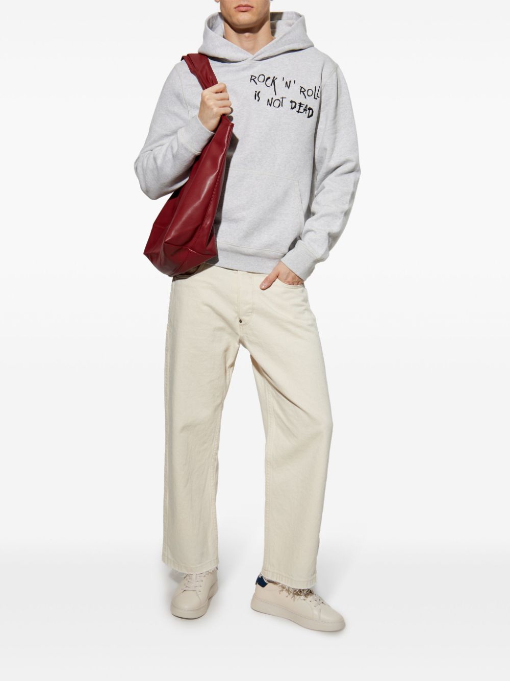 Zadig&Voltaire slogan-embroidered sweatshirt - Grijs