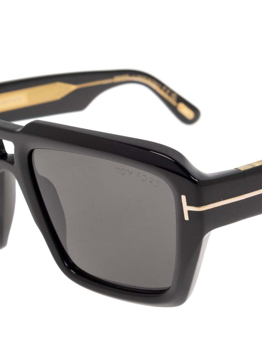 TOM FORD Eyewear pilot-frame sunglasses - Zwart