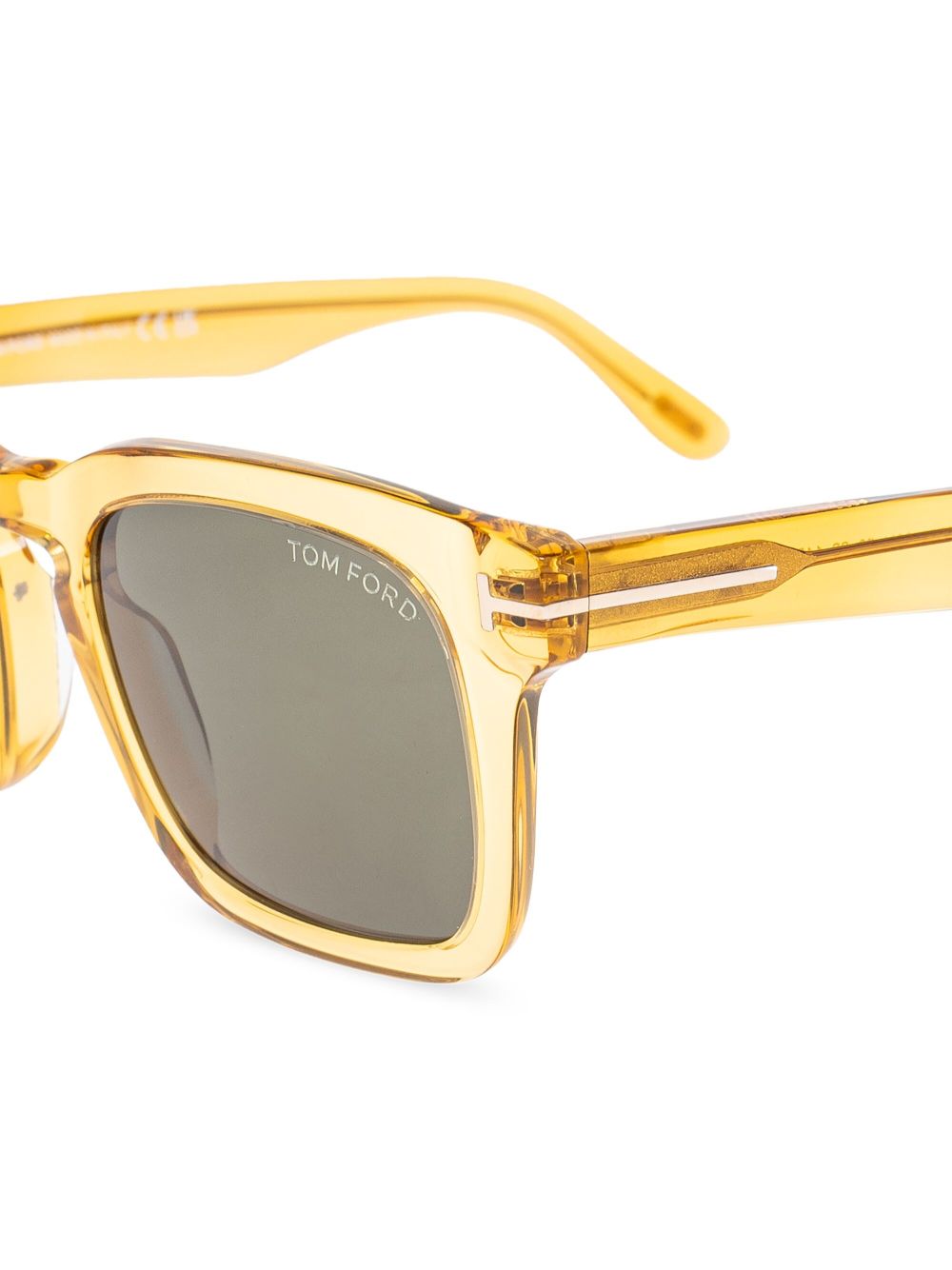 TOM FORD Eyewear square-frame sunglasses - Geel