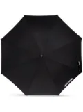 Moschino logo-print umbrella - Black