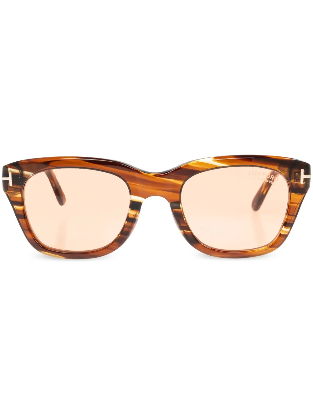 TOM FORD Eyewear square-frame sunglasses - Marrone