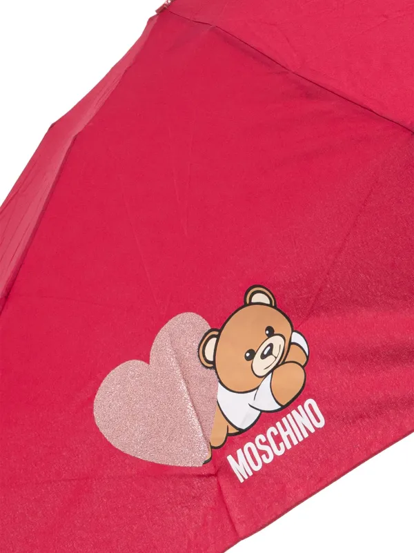 【Moschino】 Animal Printed Folded Umbrella Moschino leopard-print Umbrella | Pink | FARFETCH