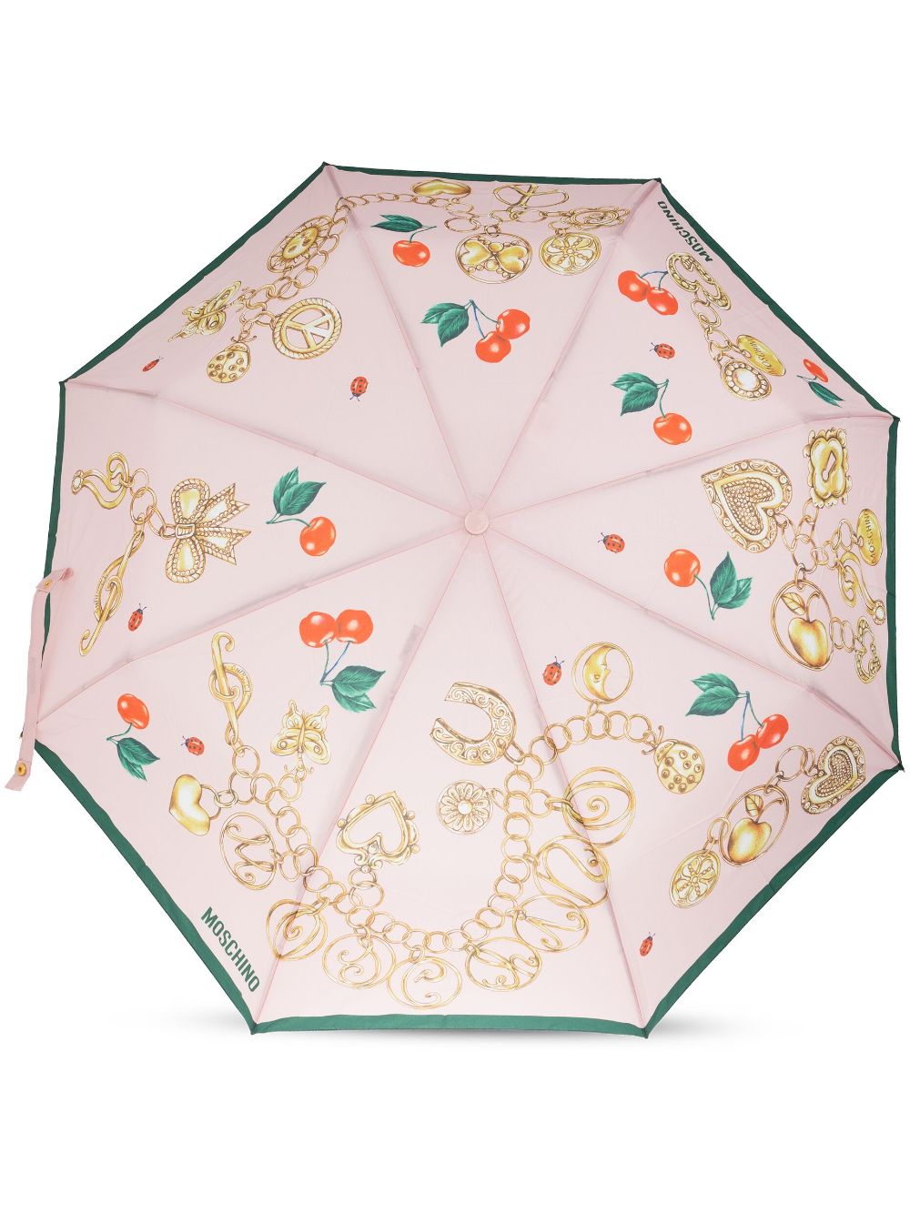 cherry-print umbrella