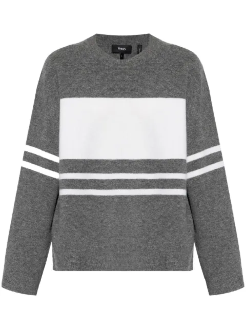 Theory striped sweater