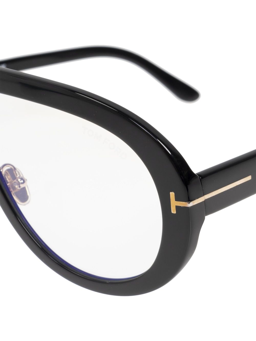 TOM FORD Eyewear Troy glasses - Zwart