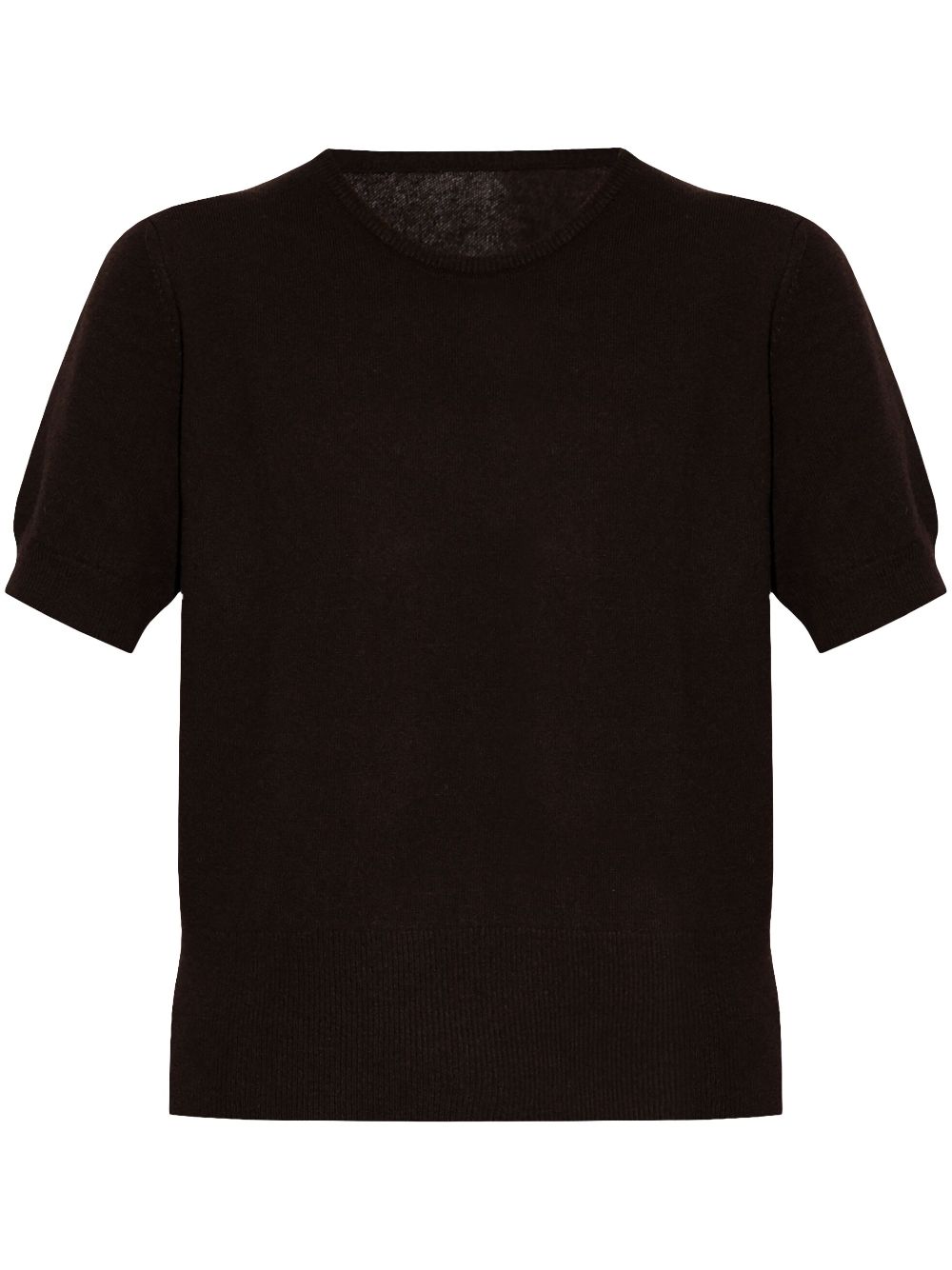 Maison Margiela T-shirt van scheerwol Bruin