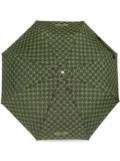 Moschino monogram-pattern umbrella - Green