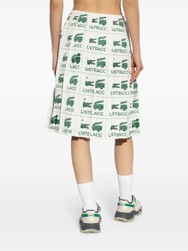 Lacoste プリーツスカート | ホワイト | FARFETCH JP