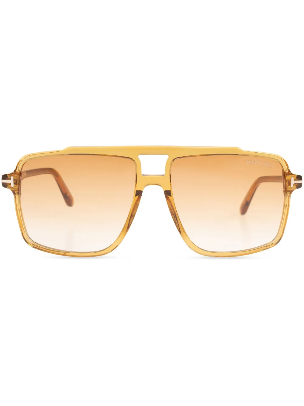 TOM FORD Eyewear Kemp zonnebril Geel