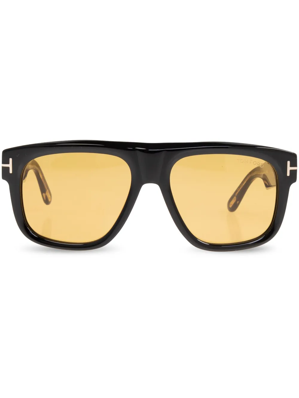 TOM FORD Eyewear Zonnebril met vierkant montuur Zwart