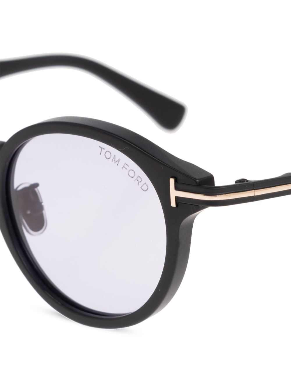 TOM FORD Eyewear round-frame sunglasses - Zwart