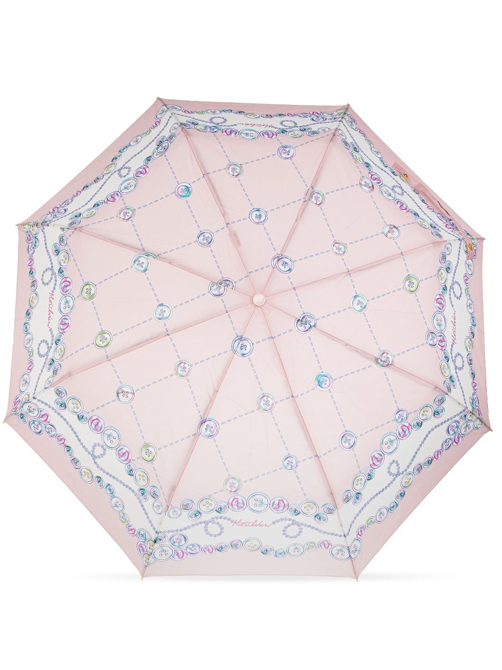 button-print umbrella