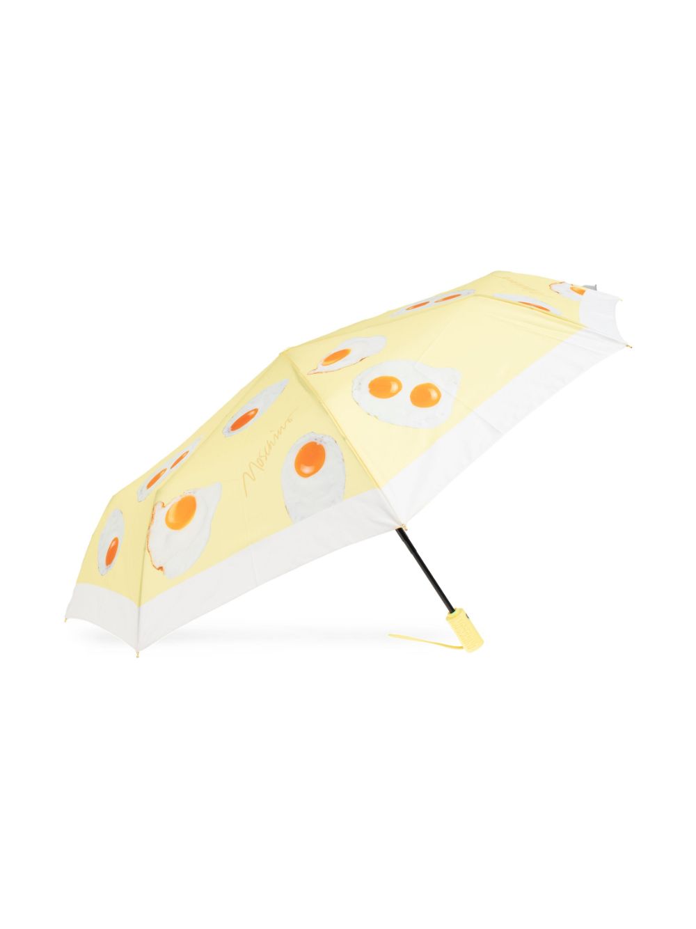 Moschino eggs-print umbrella - Geel