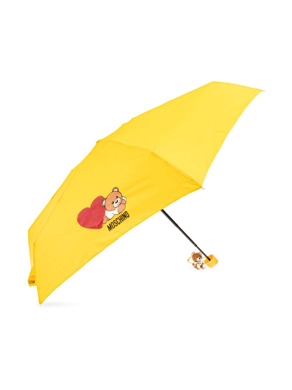 Moschino Teddy Bear-print umbrella - Geel