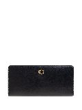 Coach logo-plaque wallet - Black