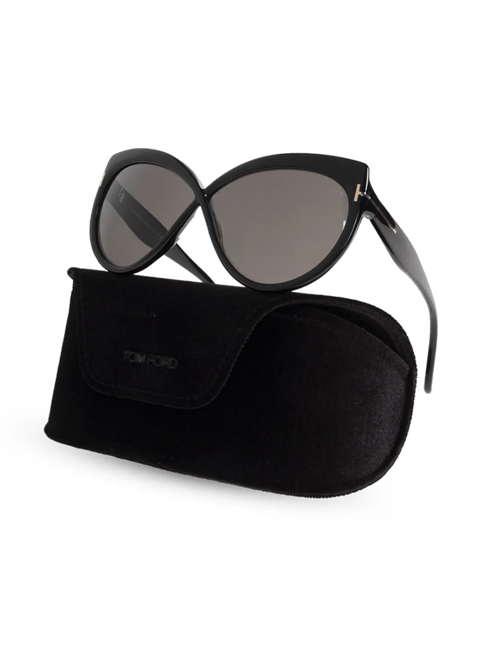 TOM FORD Eyewear Beatrice zonnebril Zwart