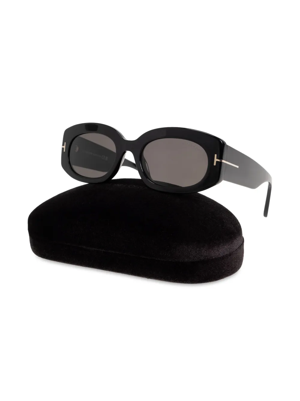 TOM FORD Eyewear Cielle zonnebril Zwart