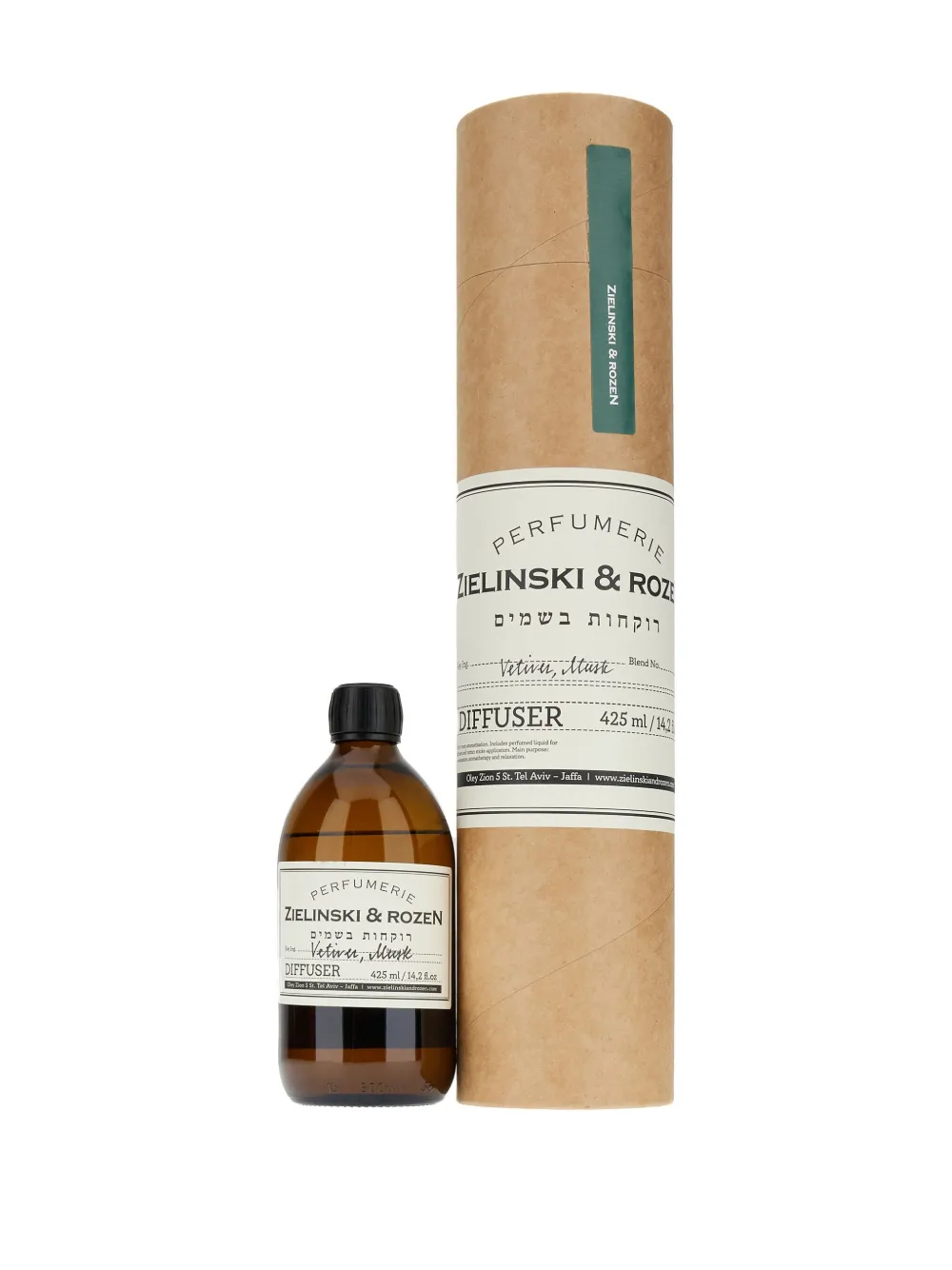 ZIELINSKI & ROZEN Vetiver & Musk fragrance diffuser | Diffusers | Image 2