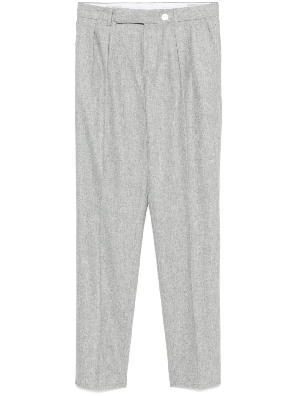 Brunello Cucinelli virgin wool trousers - Grey