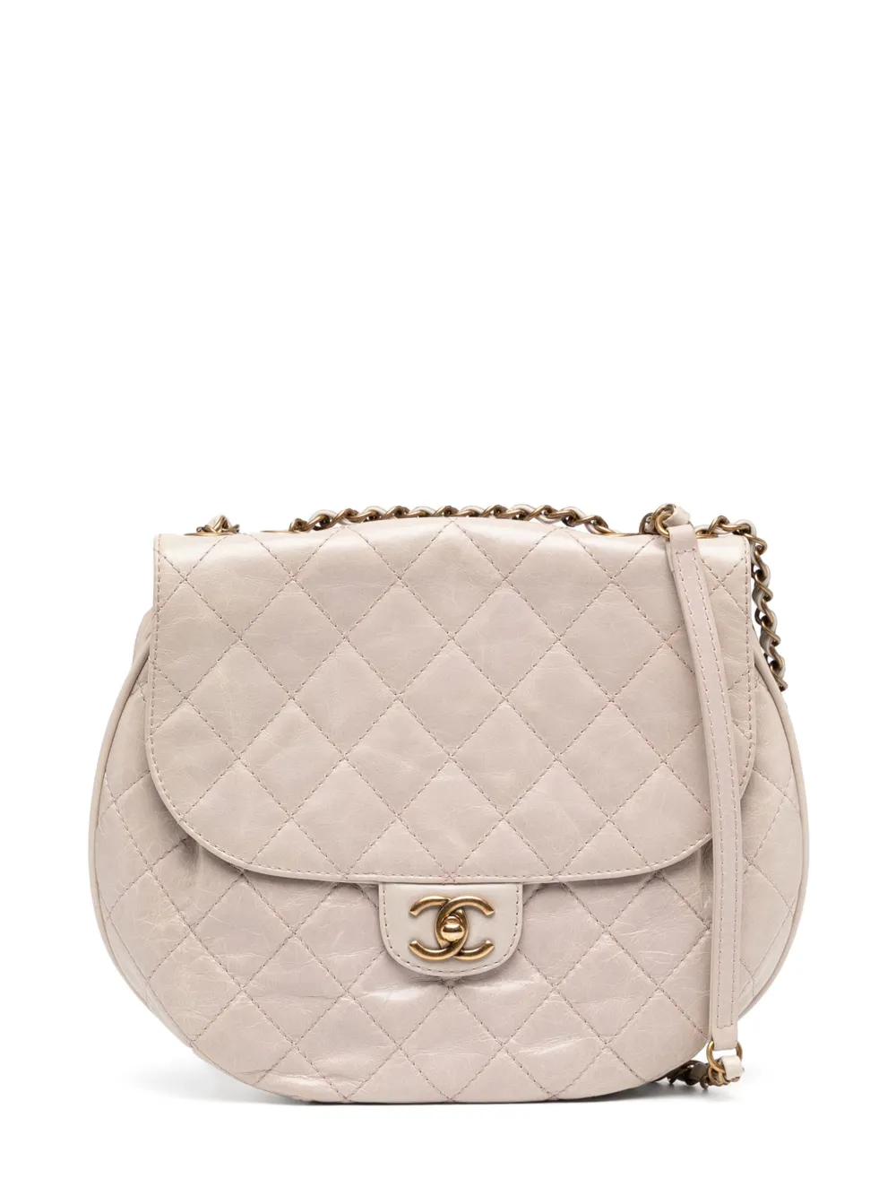 CHANEL Pre-Owned ミディアム バブル ココマーク マトラッセ フラップバッグ - ピンク CHANEL Pre-Owned ミディアム バブル ココマーク マトラッセ フラップバッグ - ピンク