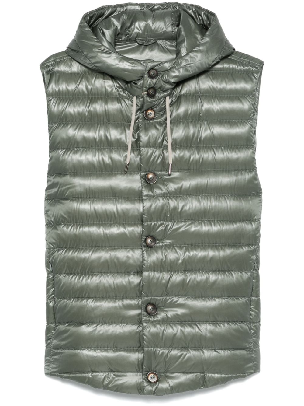 quilted gilet