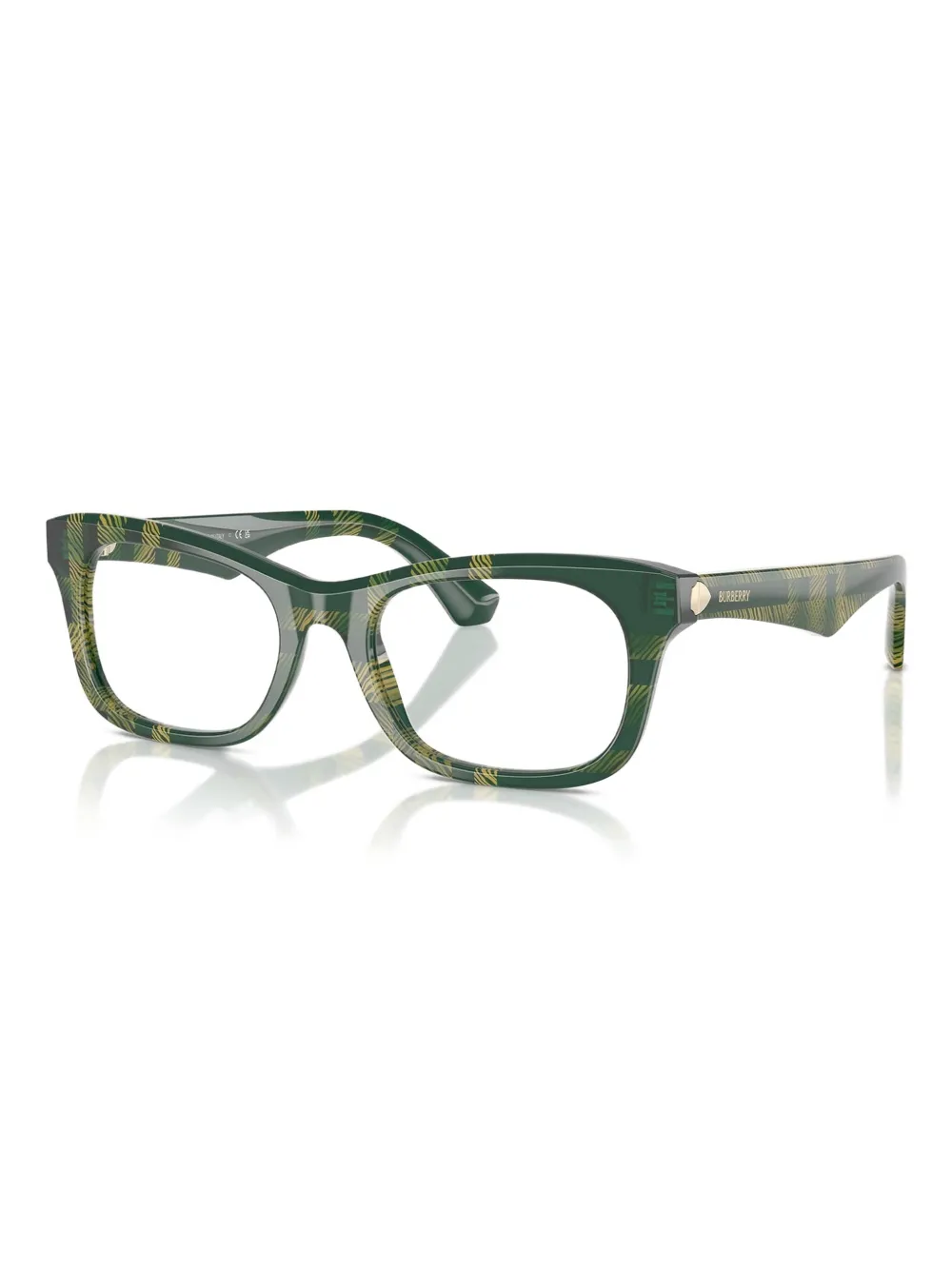 Burberry Eyewear BE2422 Check Green Groen