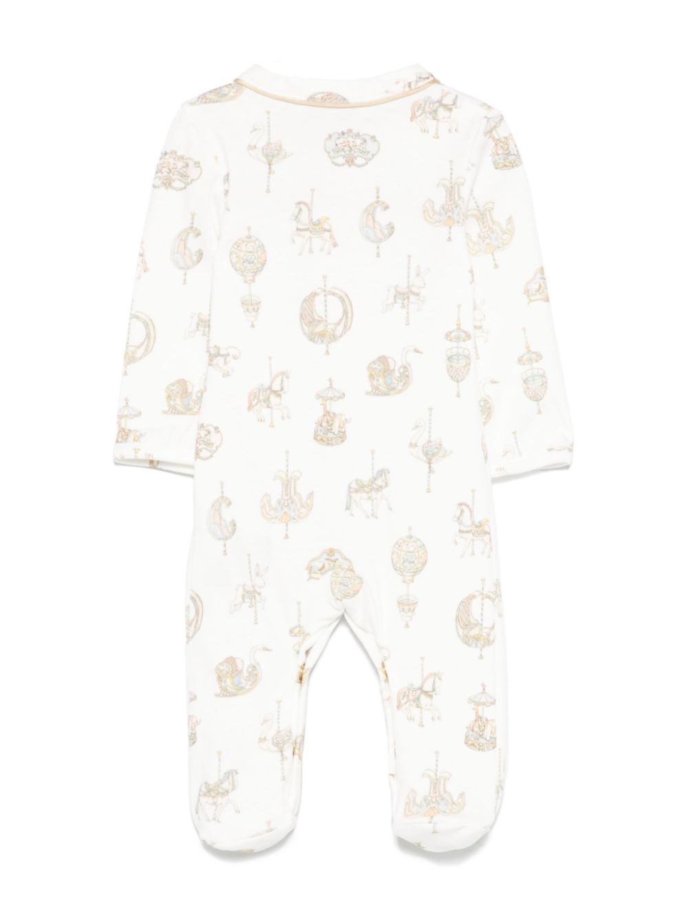 Atelier Choux Pyjama met illustratie print - Wit